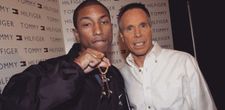 Pharrell Williams with Tommy Hilfiger